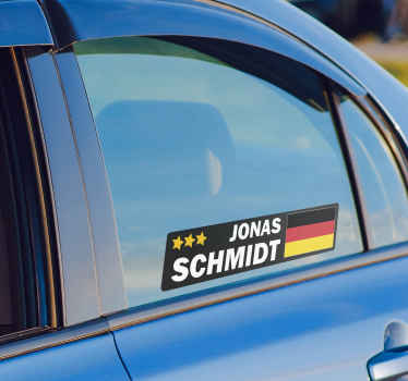 Bandeira personalizável da bicicleta autocolante bicicleta - TenStickers