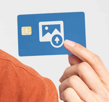 Vinil para cartão multibanco personalizável - TenStickers