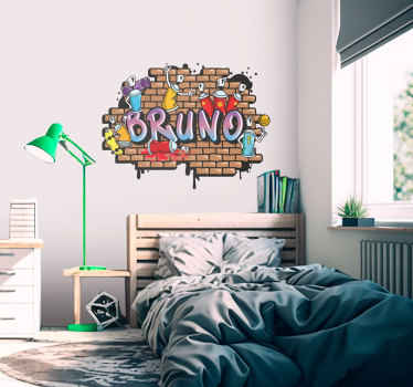 Vinil decorativo urbano "Viva a liberdade""Viva a Liberdade!" - TenStickers