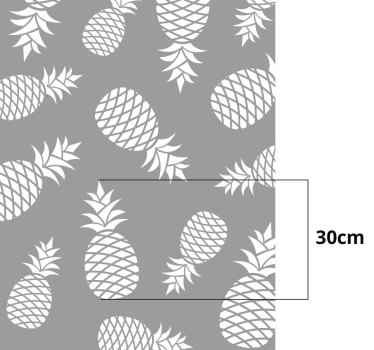 Autocolantes de frutas padrão ananases - TenStickers
