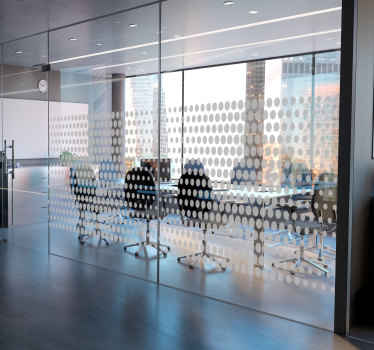 Autocolante decorativo de círculos tops para oficina - TenStickers