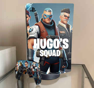 Autocolante de videojogos squadra personalizadaEquipe Personaliza - TenStickers