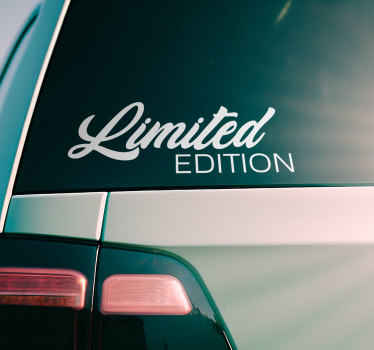 Autocolante decorativo de outros textos edição limitada - TenStickers