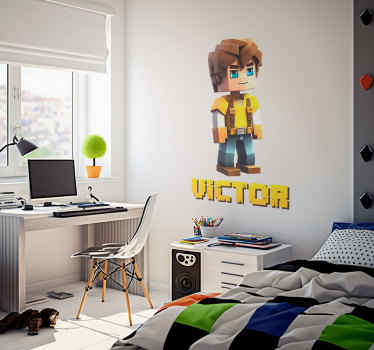 Autocolante de videojogos criançaCriança - TenStickers