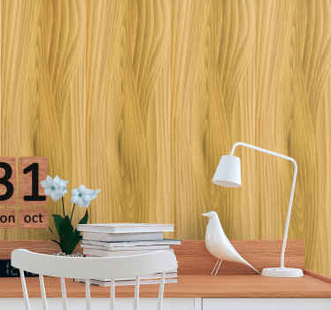 papel de parede madeira grão de madeira simulado - TenStickers