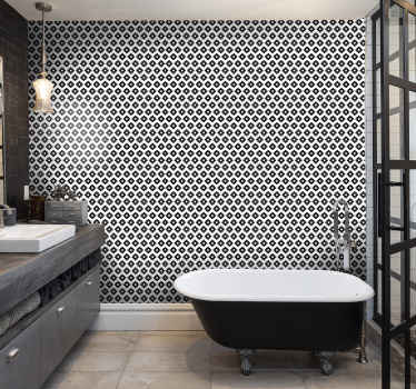Papel de parede moderno para casa de banho - TenStickers