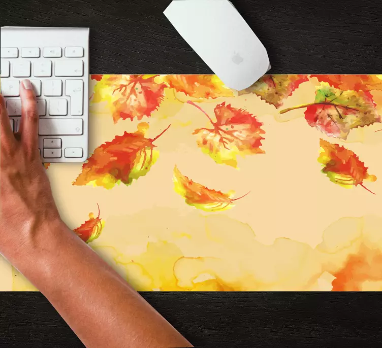 Watercolour outono árvores mais mousepads - TenStickers