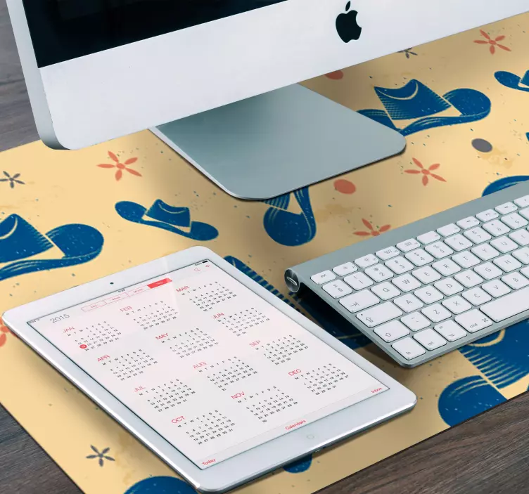 Chapéu de cowboy tapete de rato - TenStickers