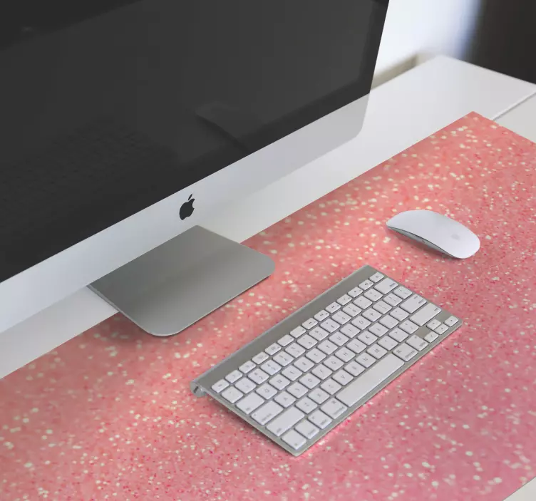 Tapetes de rato com texturas e padrões Brilha em rosa - TenStickers