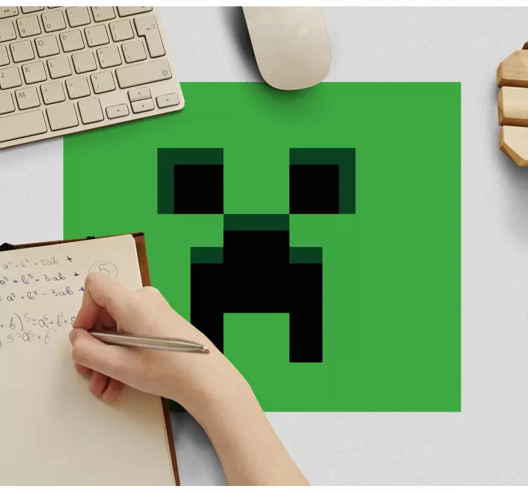 Tapetes de rato de gaming Creepers minecraft - TenStickers