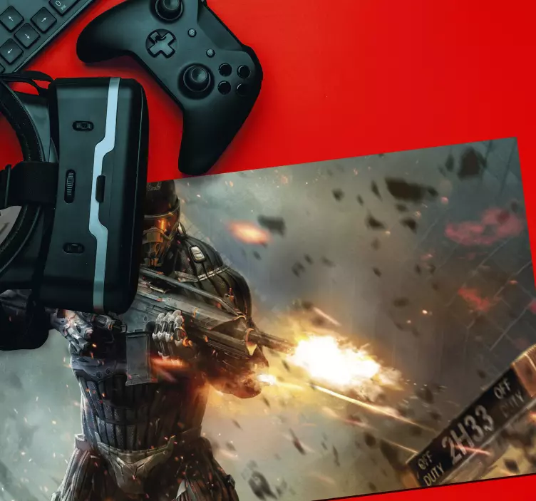 Tapetes de rato de gaming Soldado - TenStickers