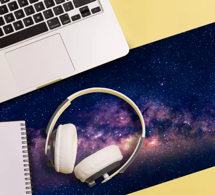 Tapetes de rato de gaming Via láctea e céu estrelado - TenStickers