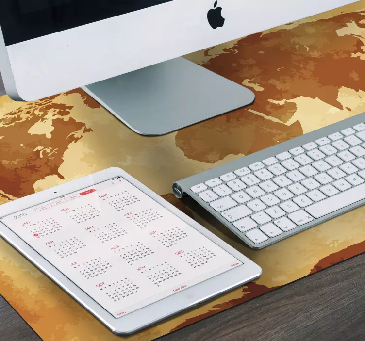 Tapetes de rato mapa mundo Mapa do mundo antigo - TenStickers