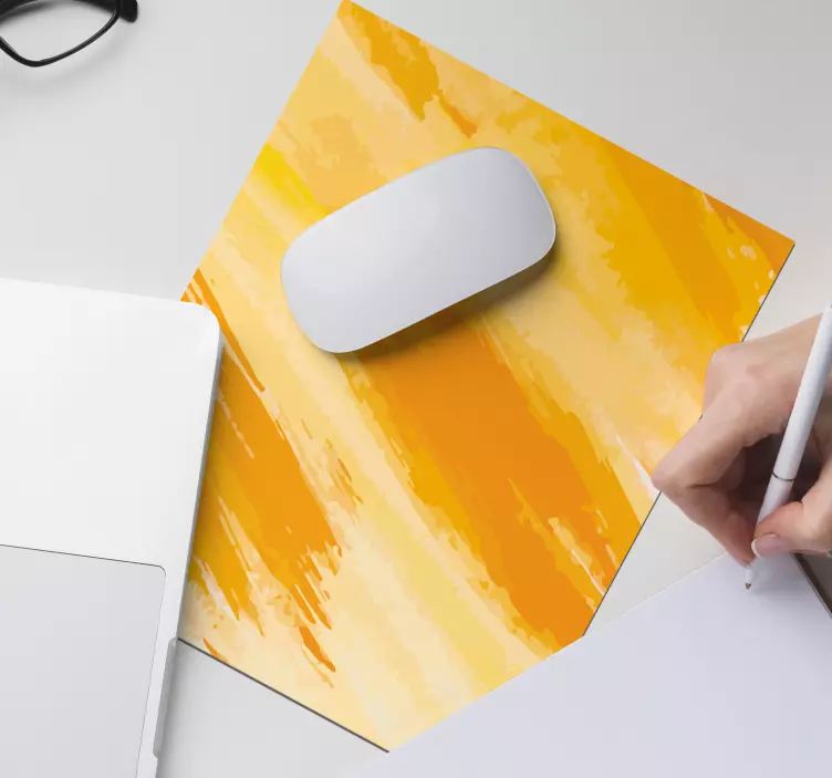 Tapetes de rato originais Amarelo - TenStickers