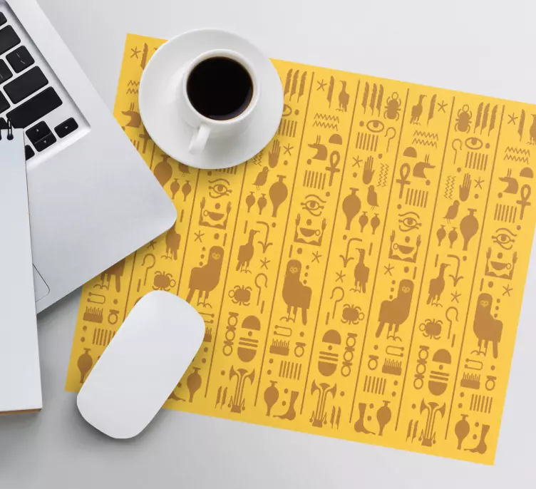 Tapetes de rato originais Papiro egípcio antigo - TenStickers