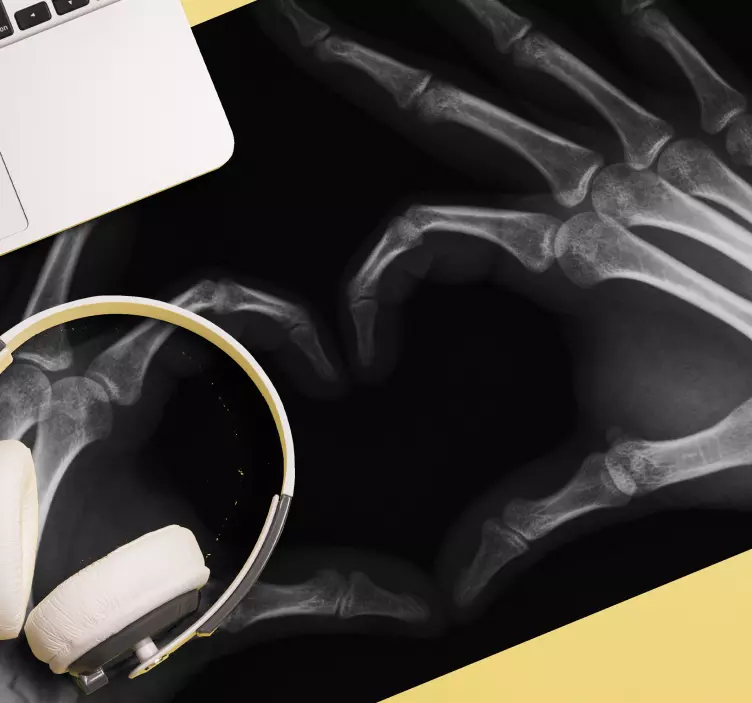 Tapetes de rato originais Raio x da mão - TenStickers