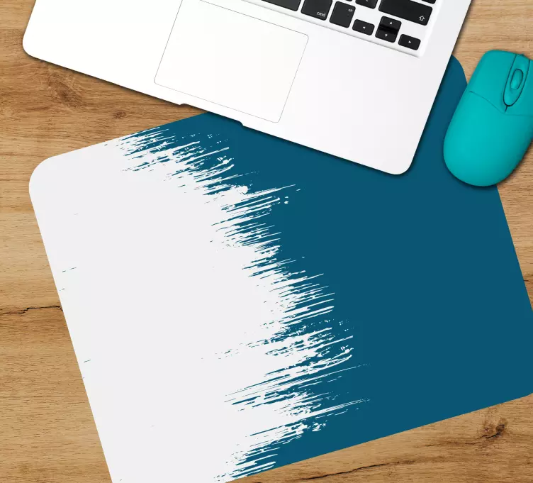 Tapetes de rato originais Tinta azul - TenStickers