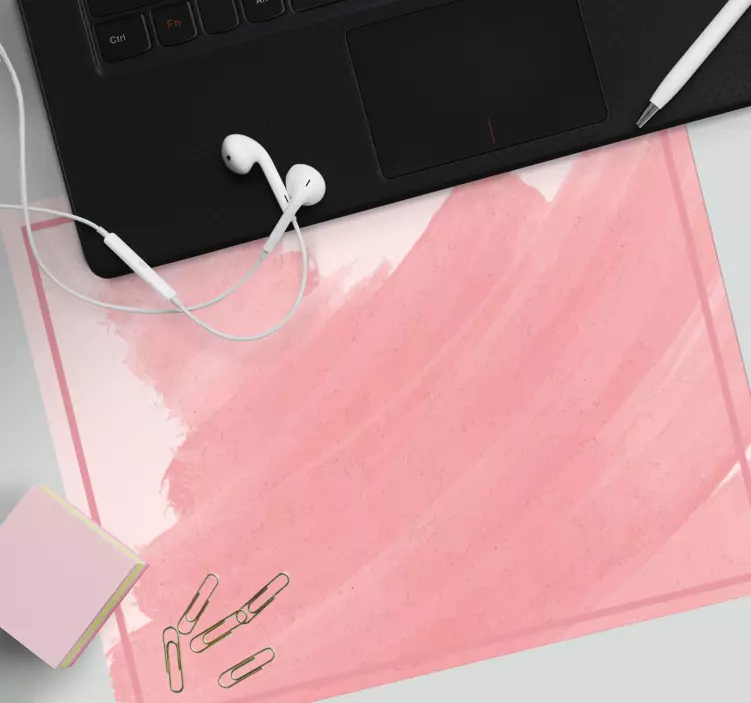 A pintura da cor salmão traça mais mousepads - TenStickers