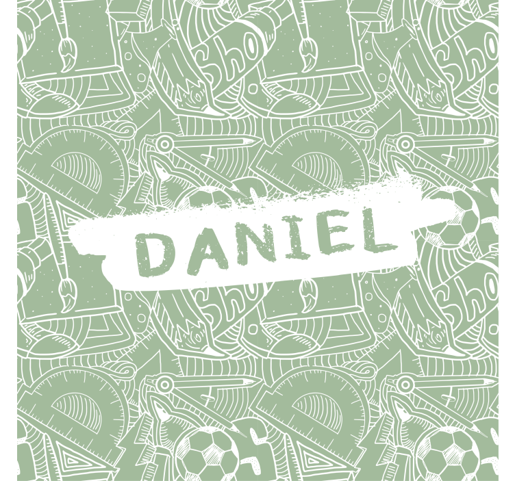 Estore de rolo juvenil giz escolar verde - TenStickers