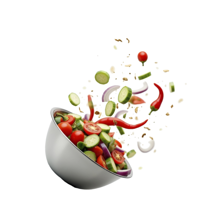 Estore de rolo para cozinha salada fresca - TenStickers