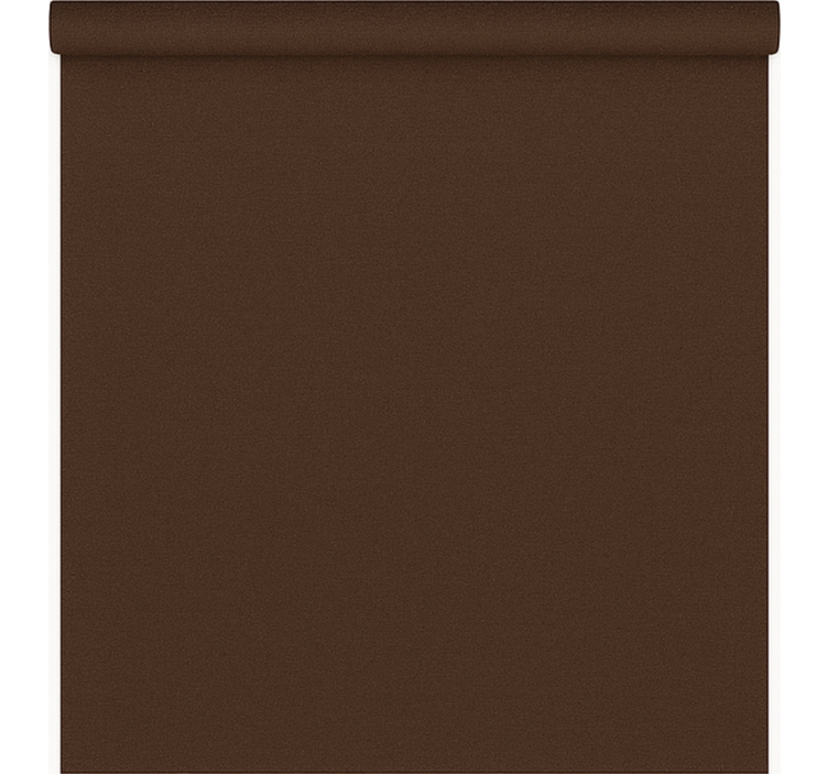 Estore de rolo para sala marrom escuro monocromático - TenStickers