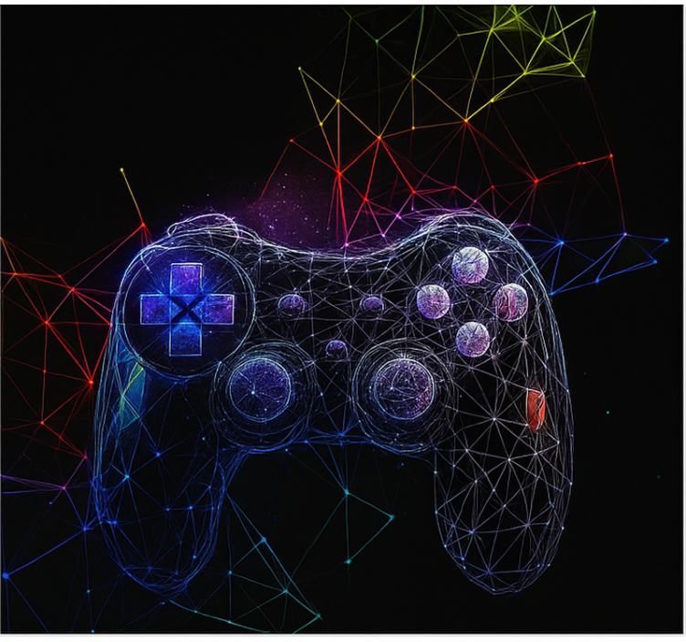 Estore de rolo frikis console de dna para jogos - TenStickers