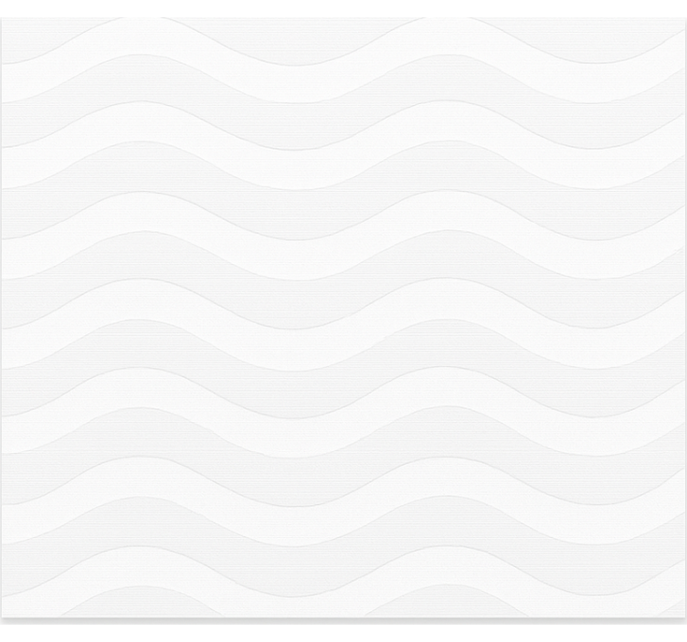 Estore de rolo juvenil ondas brancas e cinzas - TenStickers