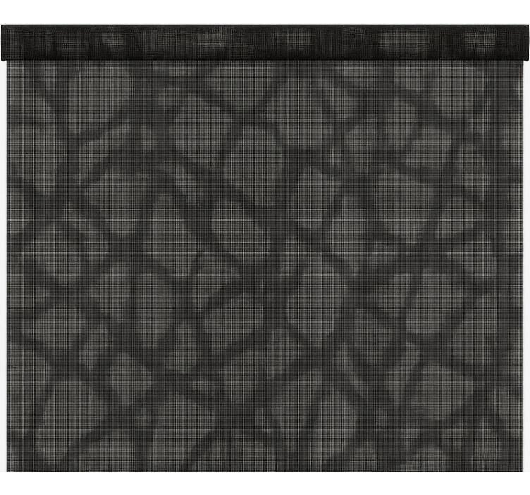 Estore de rolo empresa transparente preto/cinza - TenStickers