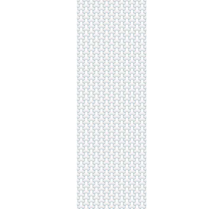 Estore de rolo sala de jantar tecido trançado - TenStickers