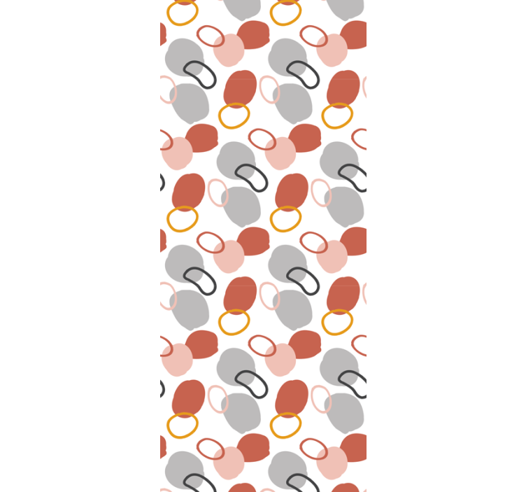 Estore de rolo empresa pontos geométricos coloridos - TenStickers