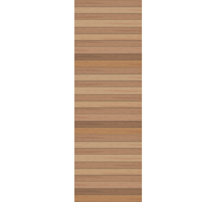 Estore de rolo empresa tábuas de madeira rústicas elegantes - TenStickers