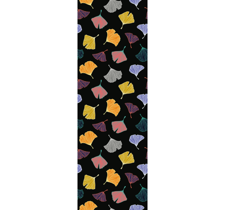 Estore de rolo empresa folha de ginkgo caltero - TenStickers