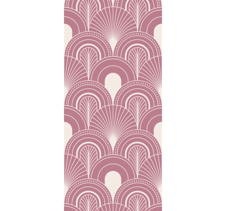 Estore de rolo empresa estilo decorativo arco rose gold - TenStickers
