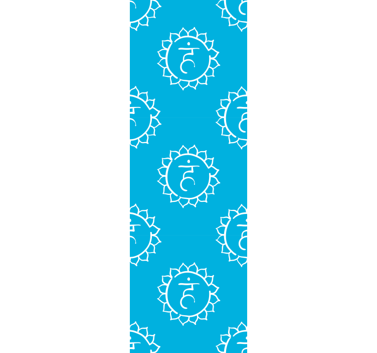 Estore de rolo empresa símbolo do chakra da garganta - TenStickers