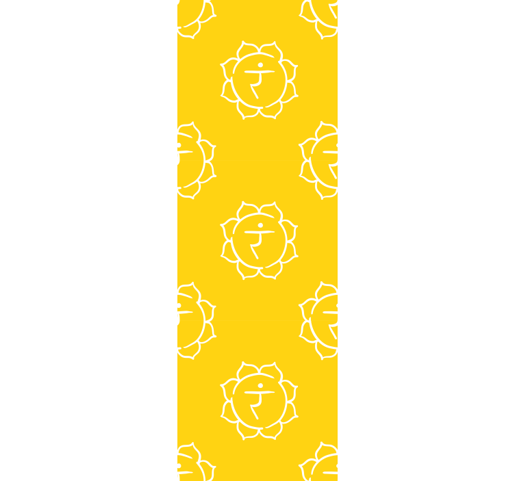 Estore de rolo empresa símbolo do chakra solar - TenStickers