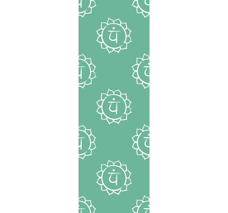 Estore de rolo empresa símbolo do chakra do coração - TenStickers