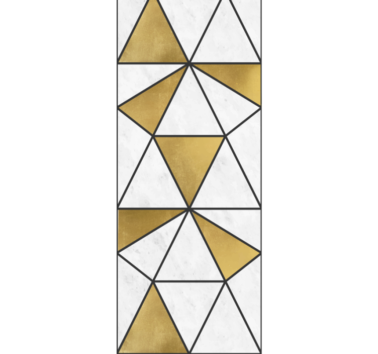 Estore de rolo empresa efeito mármore geométrico - TenStickers