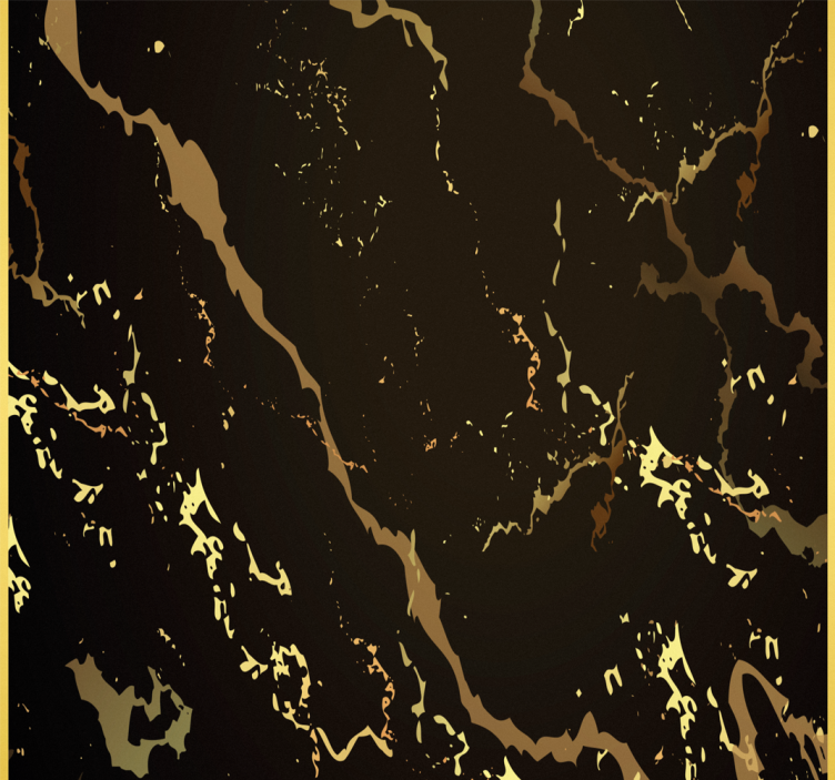Estore de rolo empresa textura mármore preto dourado - TenStickers