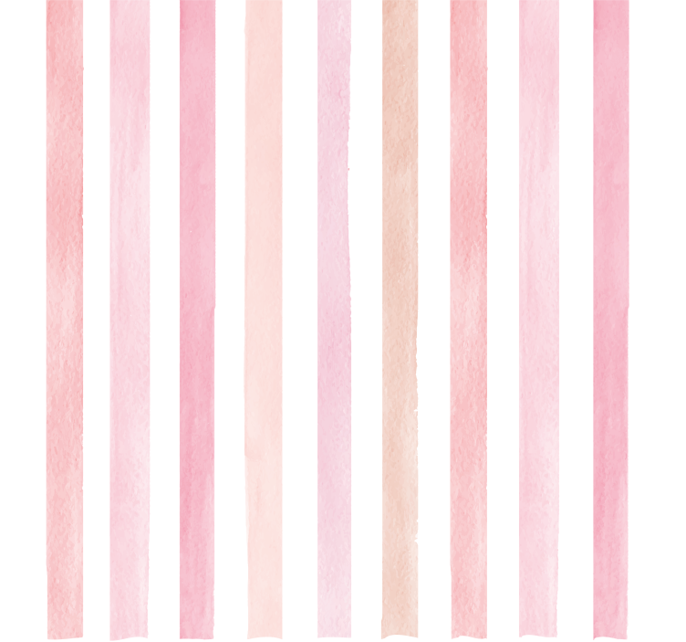 Estore de rolo empresa listras rosas aquareladas - TenStickers