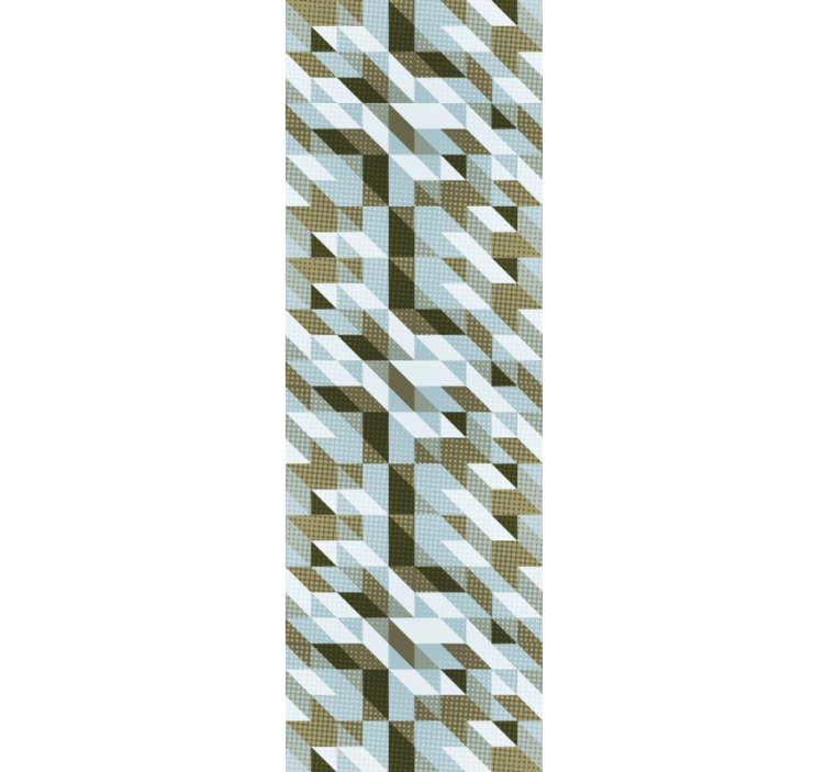 Estore de rolo modernos triângulos modernos - TenStickers