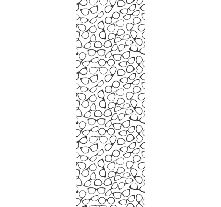 Estore de rolo modernos óculos de sol com padrão simples - TenStickers