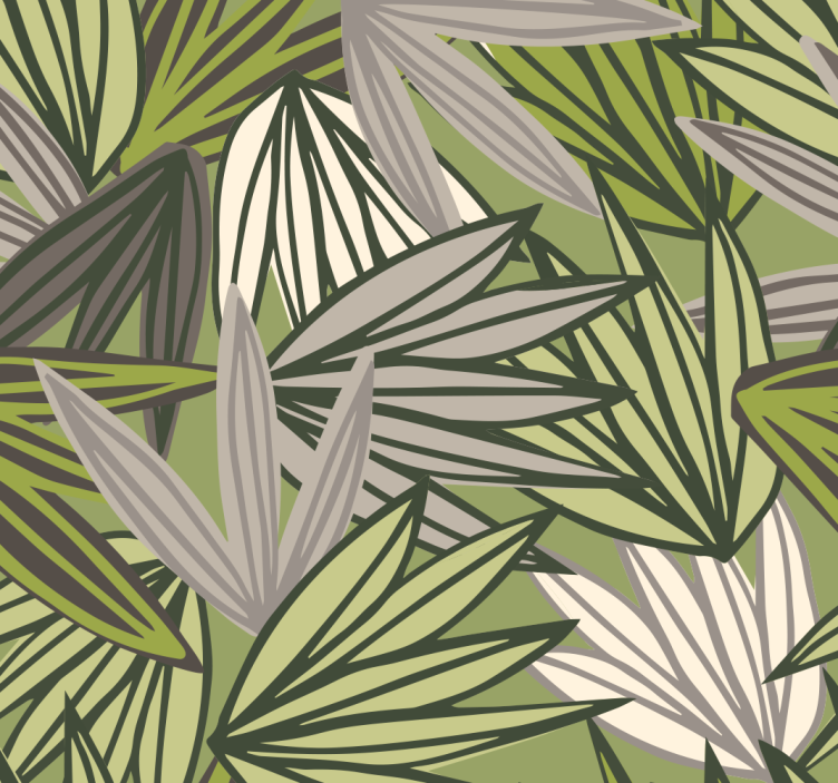 Estore de rolo casa de banho selva sem frutos - TenStickers