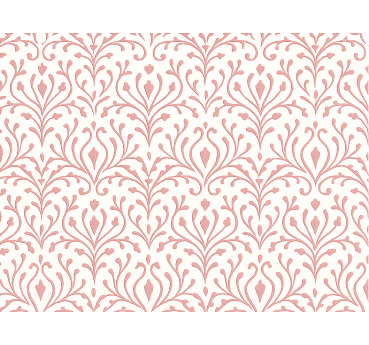 Estore de rolo rosa padrão rosa elegante e minimalista - TenStickers