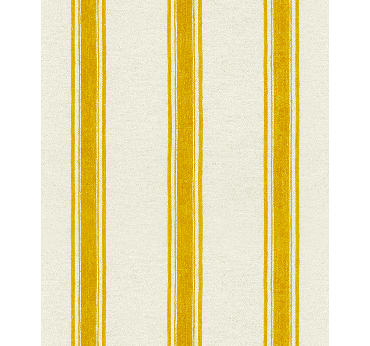 Estore de rolo amarelo com linhas verticais amarelas - TenStickers
