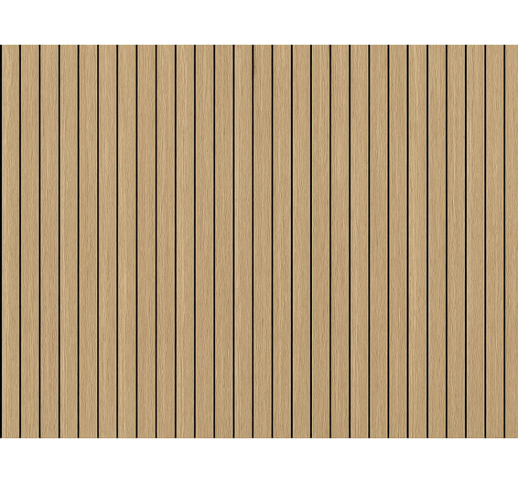 Estore de rolo elegantes com ripas de madeira verticais - TenStickers