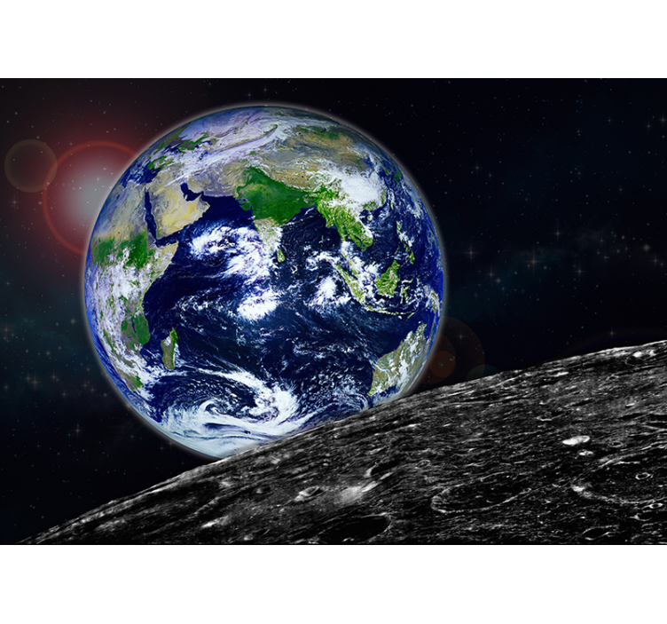 Estore de rolo preto perspectiva orbital - TenStickers