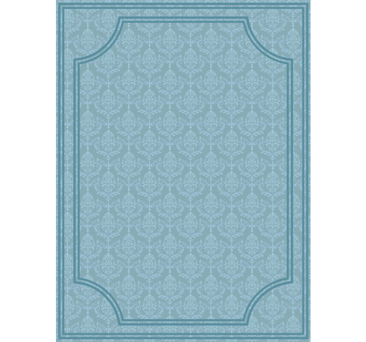 Estore de rolo azul barroco - TenStickers