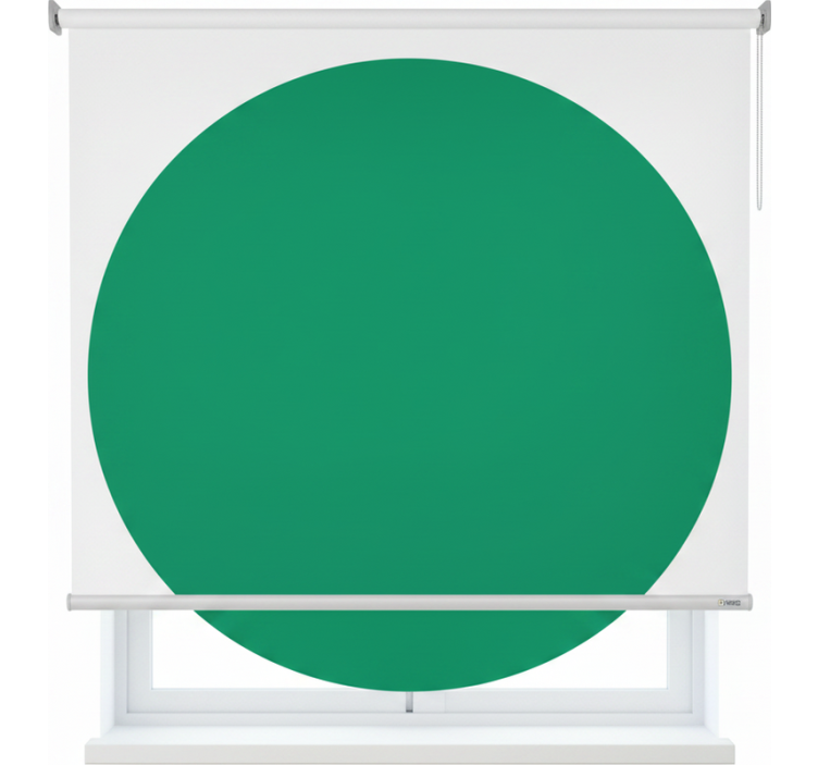 Estore de rolo verdes em verde - TenStickers