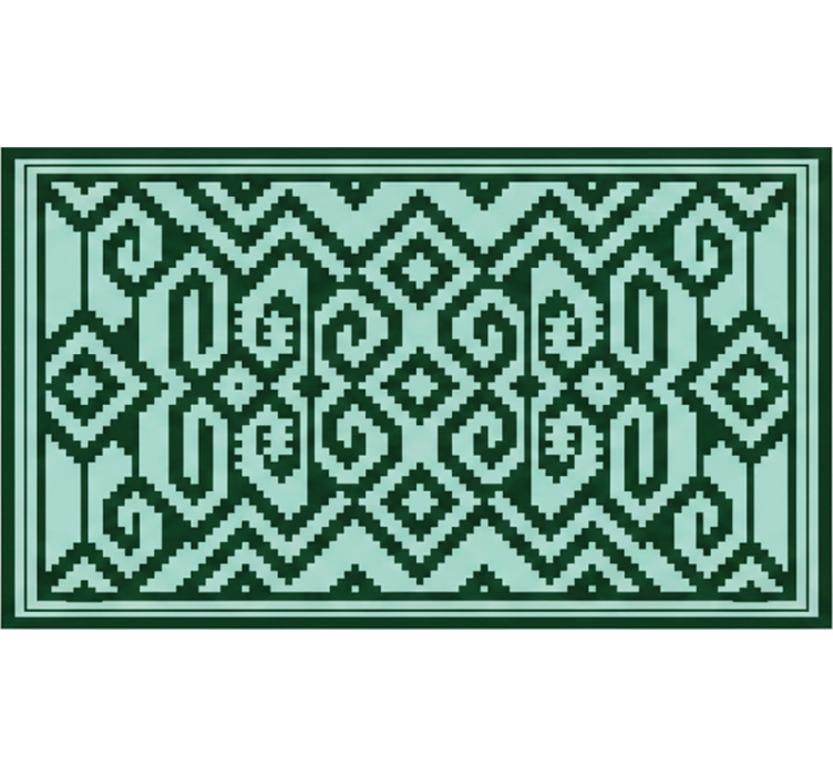 Estore de rolo verdes cores verdes mapuche - TenStickers
