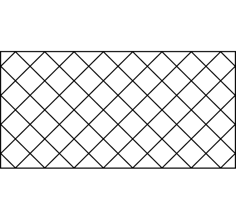 Estore de rolo branco quadrados nórdicos preto e branco - TenStickers